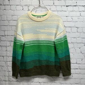 Boden scenic crew neck Multicolo Sweater size XS